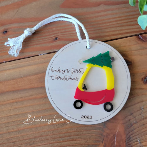 Cozy Coupe Christmas Ornament