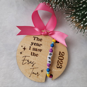 "The year I saw the Eras Tour" Ornament