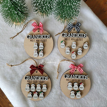 Load image into Gallery viewer, Grandkids Melt Our Heart Ornament