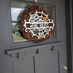 Halloween Wreath - personalized