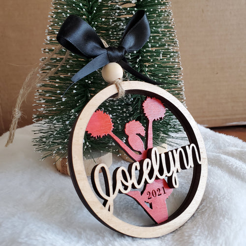 Cheerleader Ornament