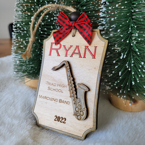 Saxophone Ornament