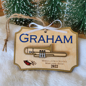 Trombone Ornament