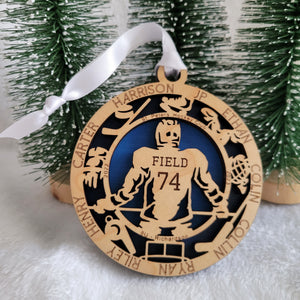 Hockey Ornament